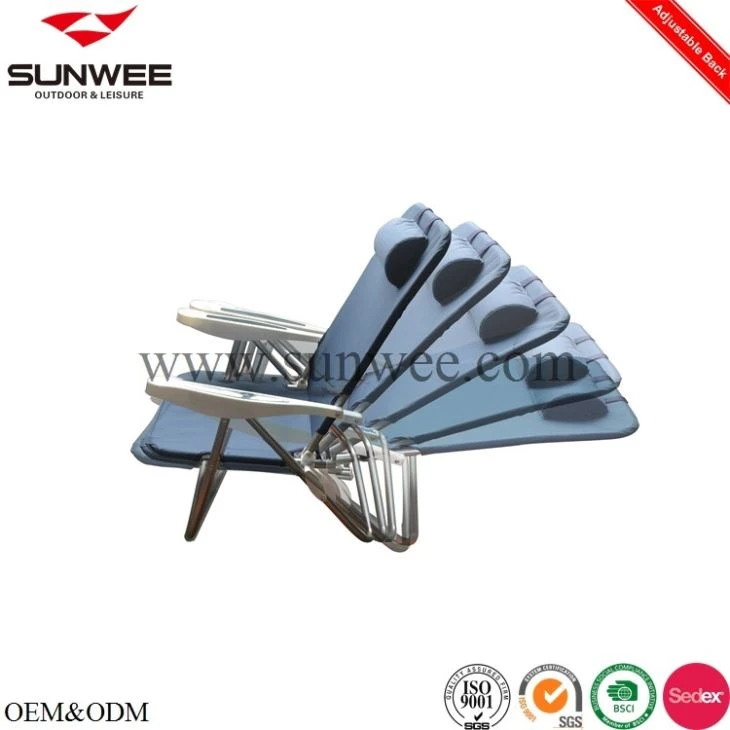 4-position adjustable backpack camping chair